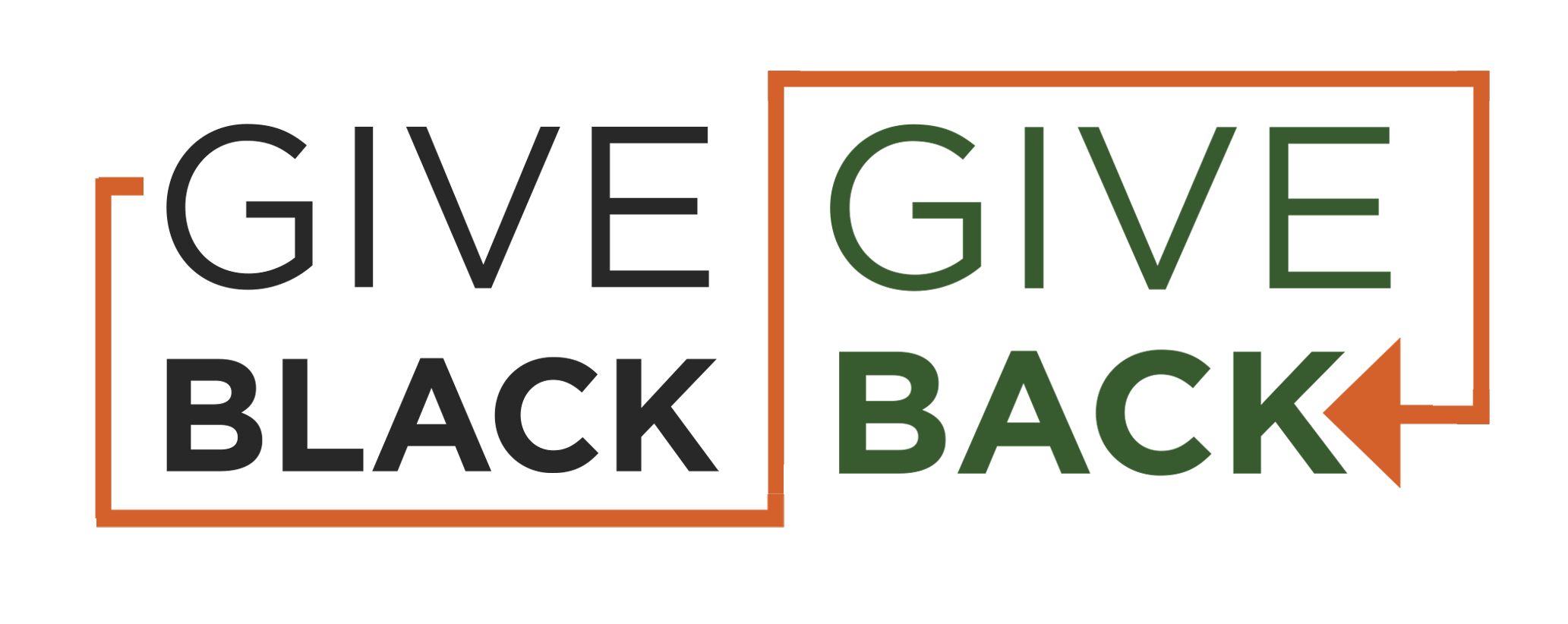 Give Black Give Back Horizontal