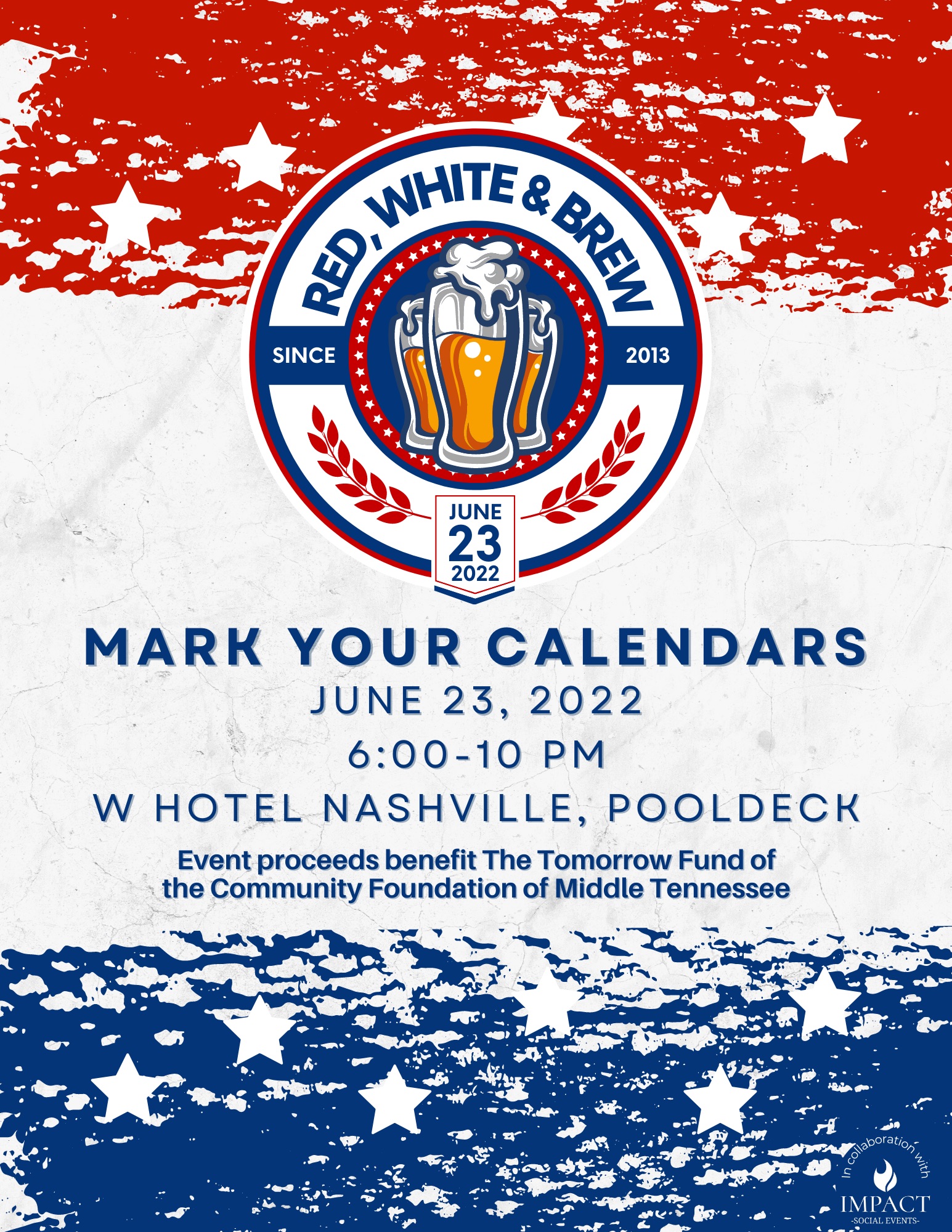 The Tomorrow Fund Red, White & Brew Event