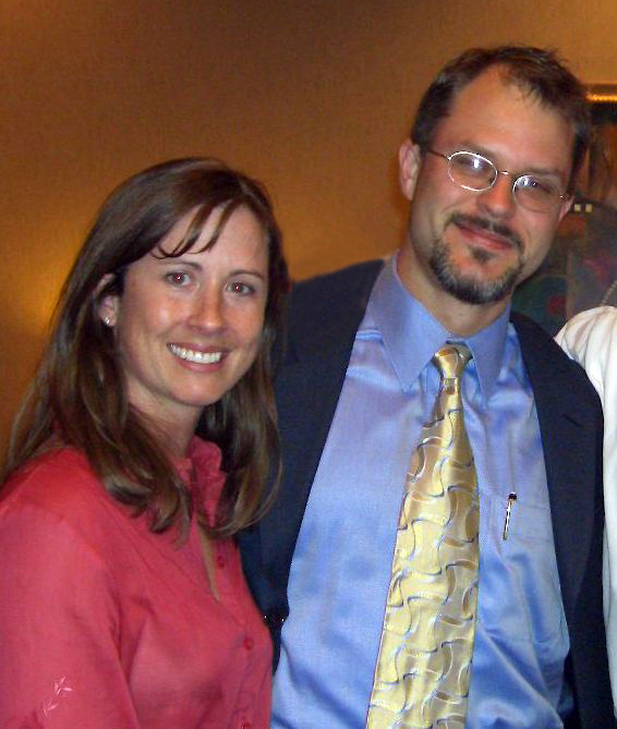 David R. Williams and Susan at Mark's wedding