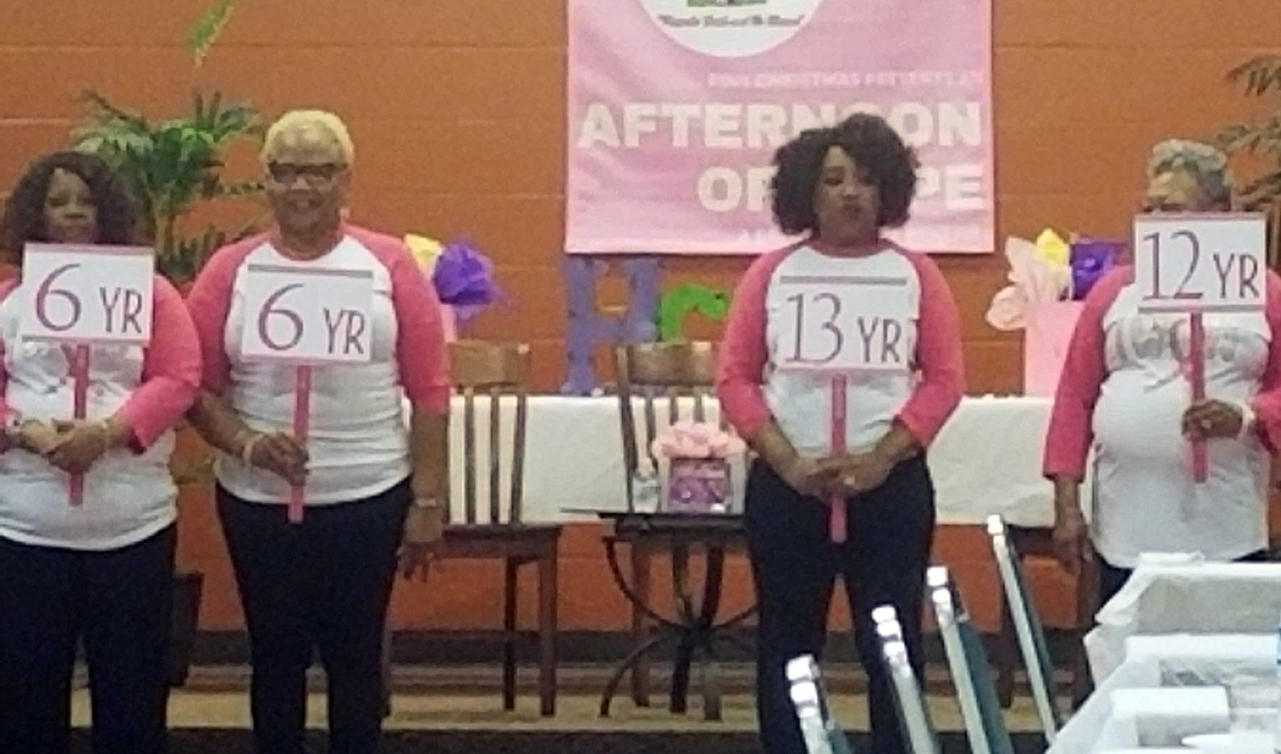 Breast Cancer Survivors at an Event