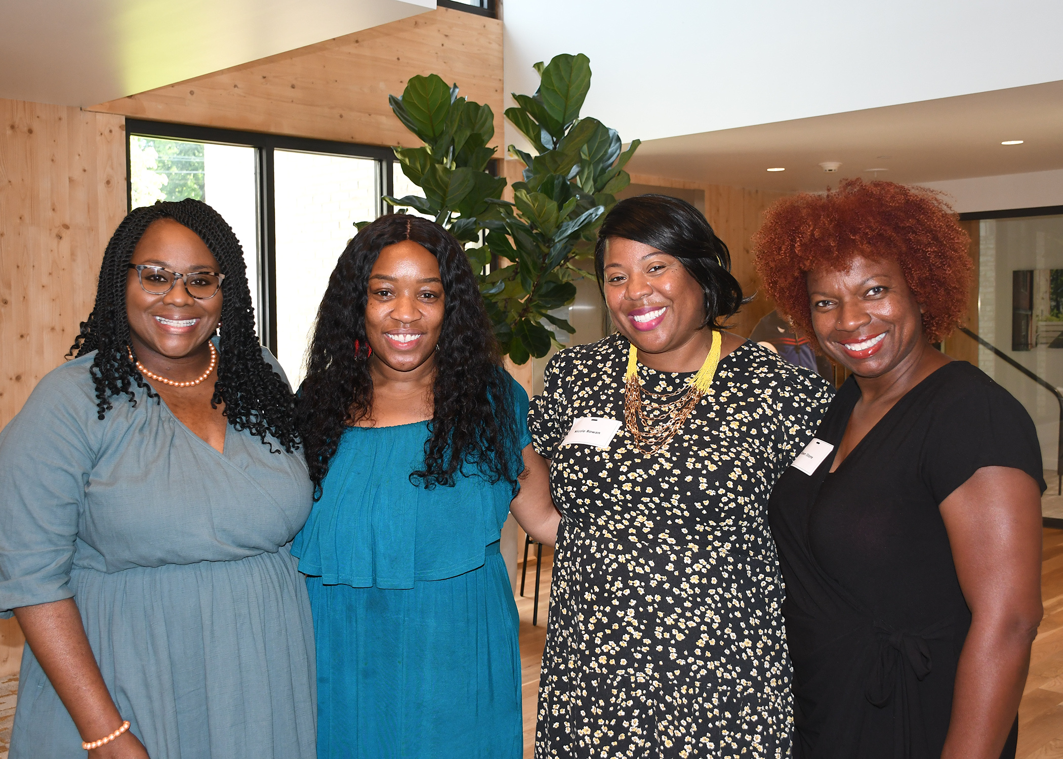 Patricia Malone Smith, Kara James, Nicole Rowan, and Dawn Stone