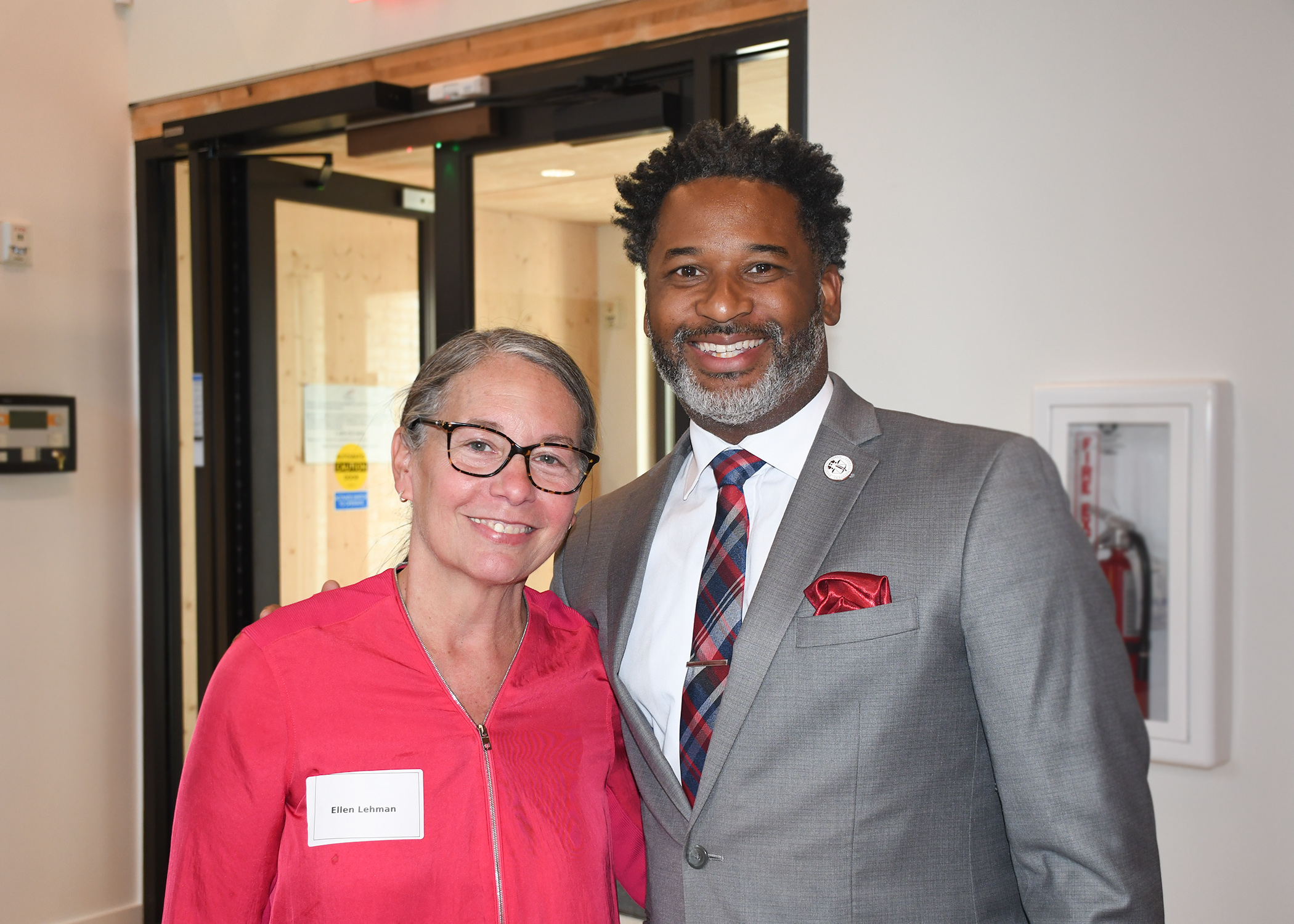 Ellen Lehman and Lonnell Matthews